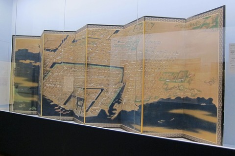 高松城下図屏風３