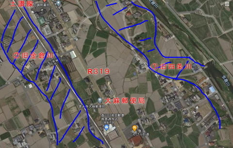 金倉川3 大麻郵便局