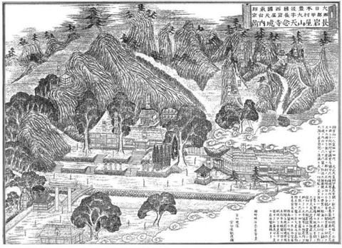天念寺境内絵図