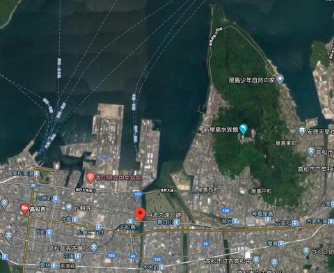 高松市東部グーグル