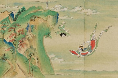 誓願捨身２　高野空海行状図画