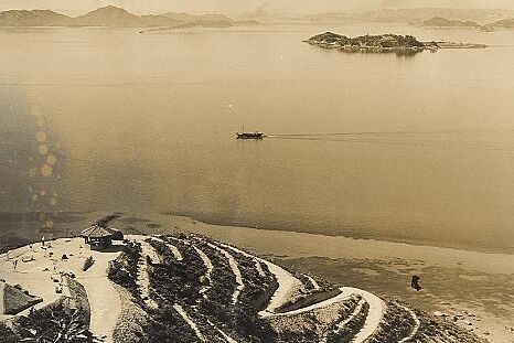 聖通寺山 1952年 はげ山