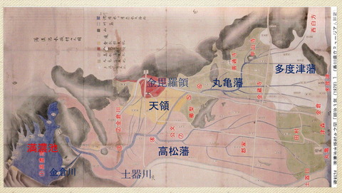 近世:治水整備後に整えられた灌漑網