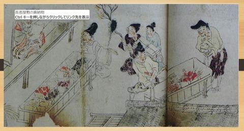 『粉河寺縁起』に描かれた河内国の長者の舘2 貢納物