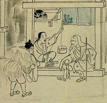 信貴山縁起絵巻「3巻「尼公ノ巻」２