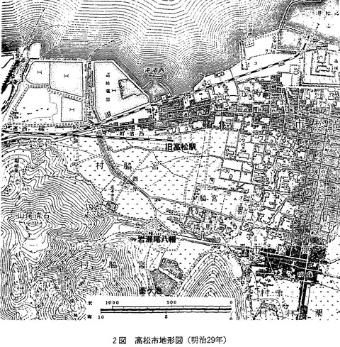 2 高松明治29年地図