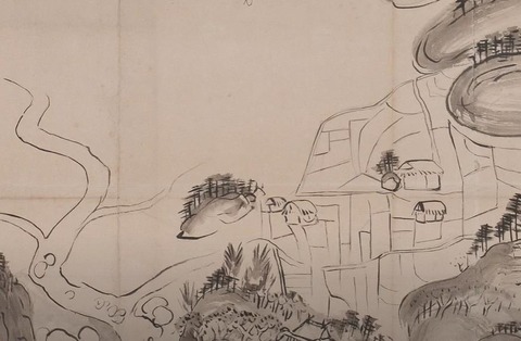 満濃池営築図 寛永複写版鎌田博物館4