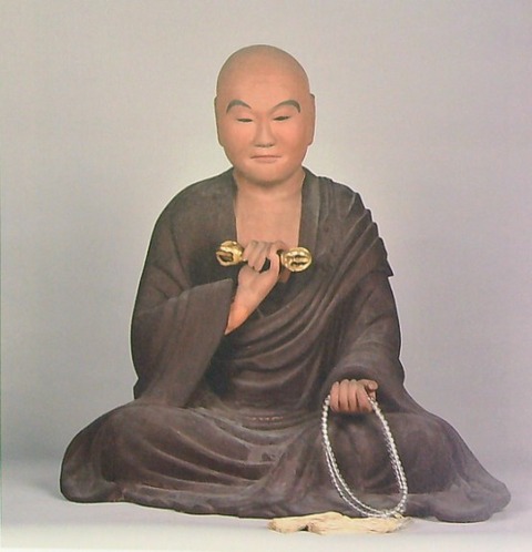 天台大師坐像と弘法大師像2 太興寺