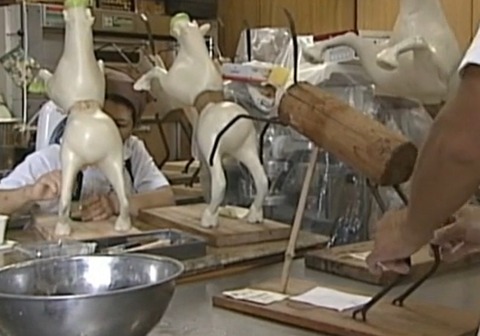 八朔の団子馬　馬台