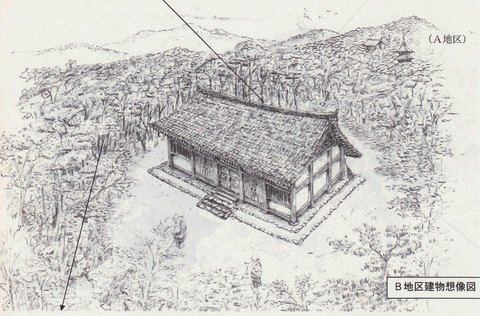 中寺廃寺　Bゾーン割拝殿３（仏堂説）