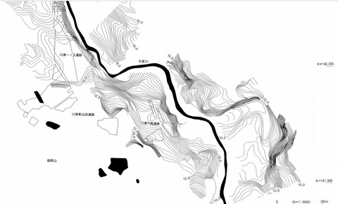 大束川　川津遺跡周辺