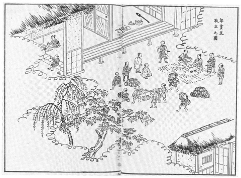 年貢取り立て図