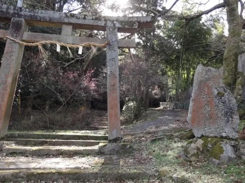 愛宕神社・菅原神社の鳥居