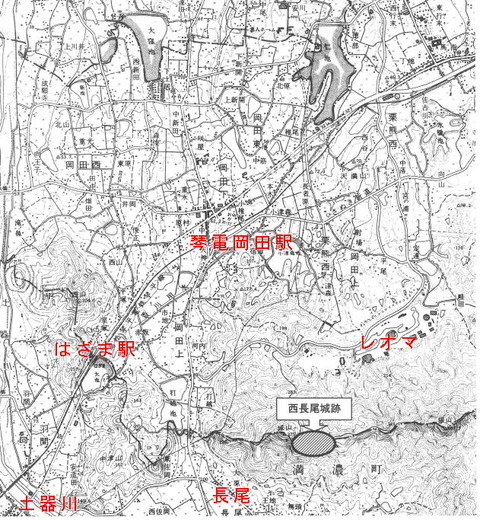 西長尾城概念図３