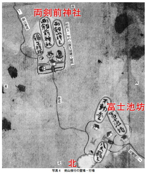 木屋平 富士の池両剣神社