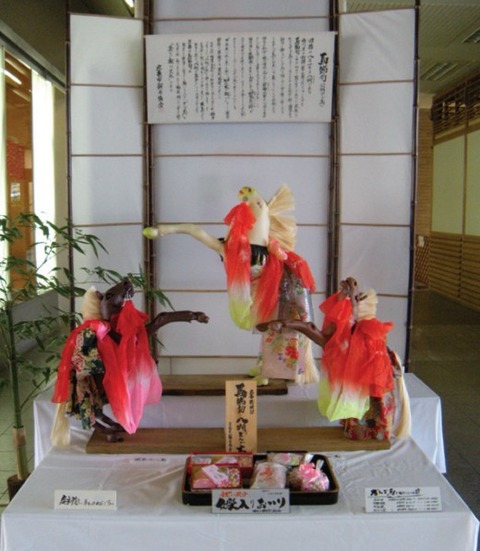 八朔の団子 丸亀駅展示６