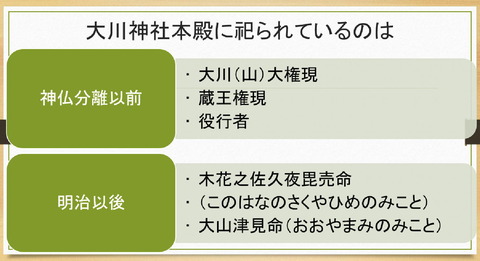 大川神社の神々