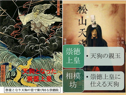 崇徳上皇と松山天狗