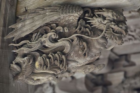 箸蔵寺拝殿 彫刻4