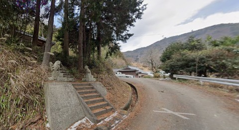 まんのう町　横畑　三条神社と宮本家