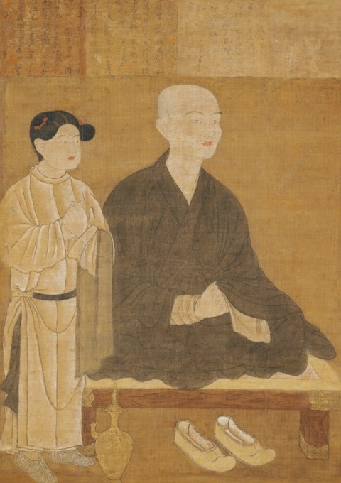 真言八祖像 恵果