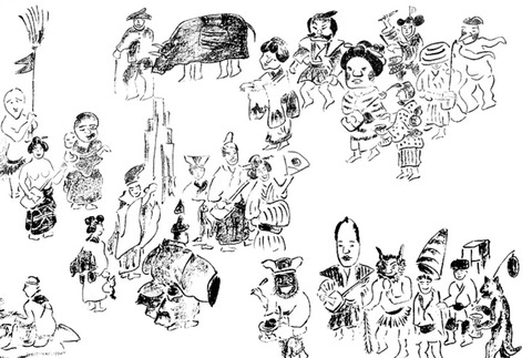 明治初年ノ黒石盆踊(原作者不明)』４