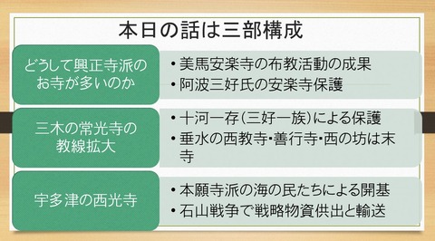 西教寺　三部構成