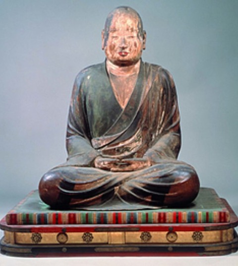 円珍坐像 国宝圓城寺