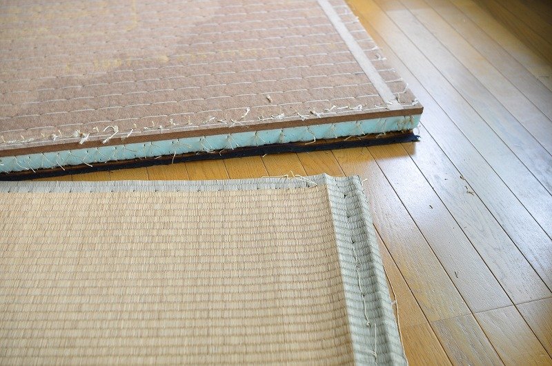 おきらくごくらく プチdiy 畳分解編