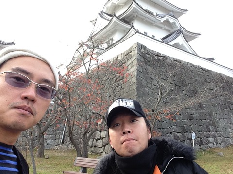 2014年11月伊賀上野紅葉と伊賀上野城