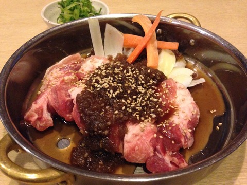 ガッツリ豚肉料理