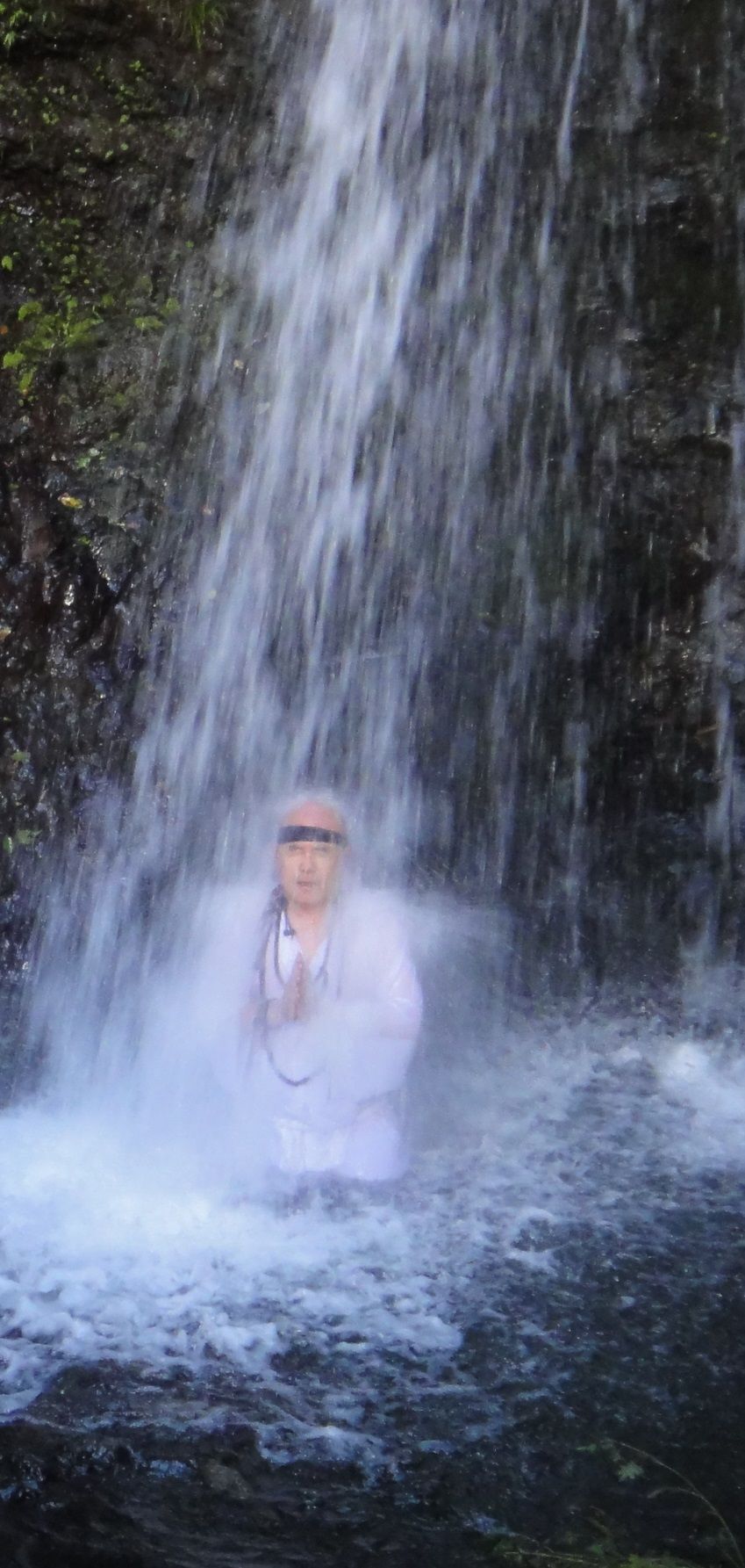 滝修行と整体師のブログ : 神奈川県足柄上郡で滝修行（洒水の滝）