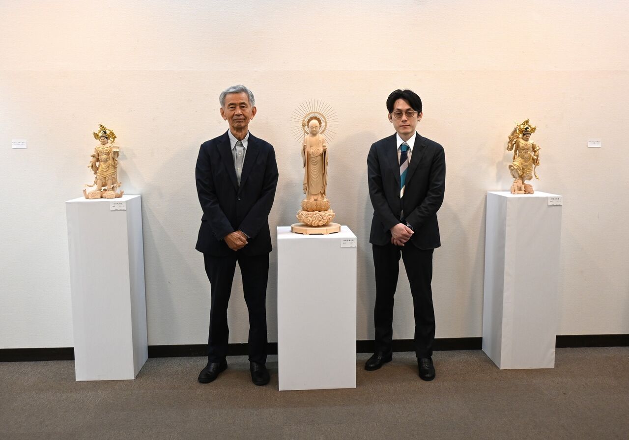 仏師と日本画家の二人展ー1 : tontonziziiのblog