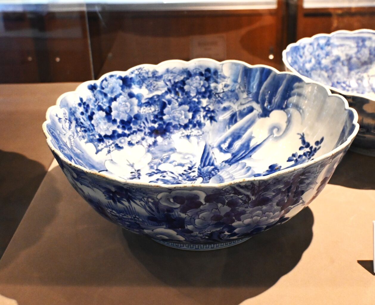 青木龍山　染め付け　１尺　皿 青木龍山 染め付け 1尺 皿 故 青木龍山 磁・有田 | にっこう生活