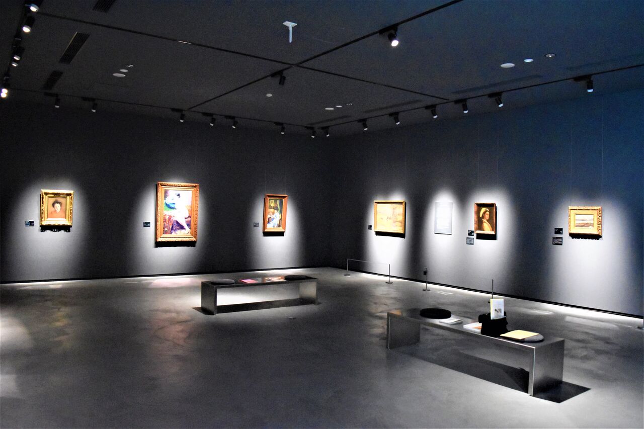 絵画　風景画　岡田清一 油彩 尾田龍 「白魚風景 F8」商品番号34110402 - 絵のある