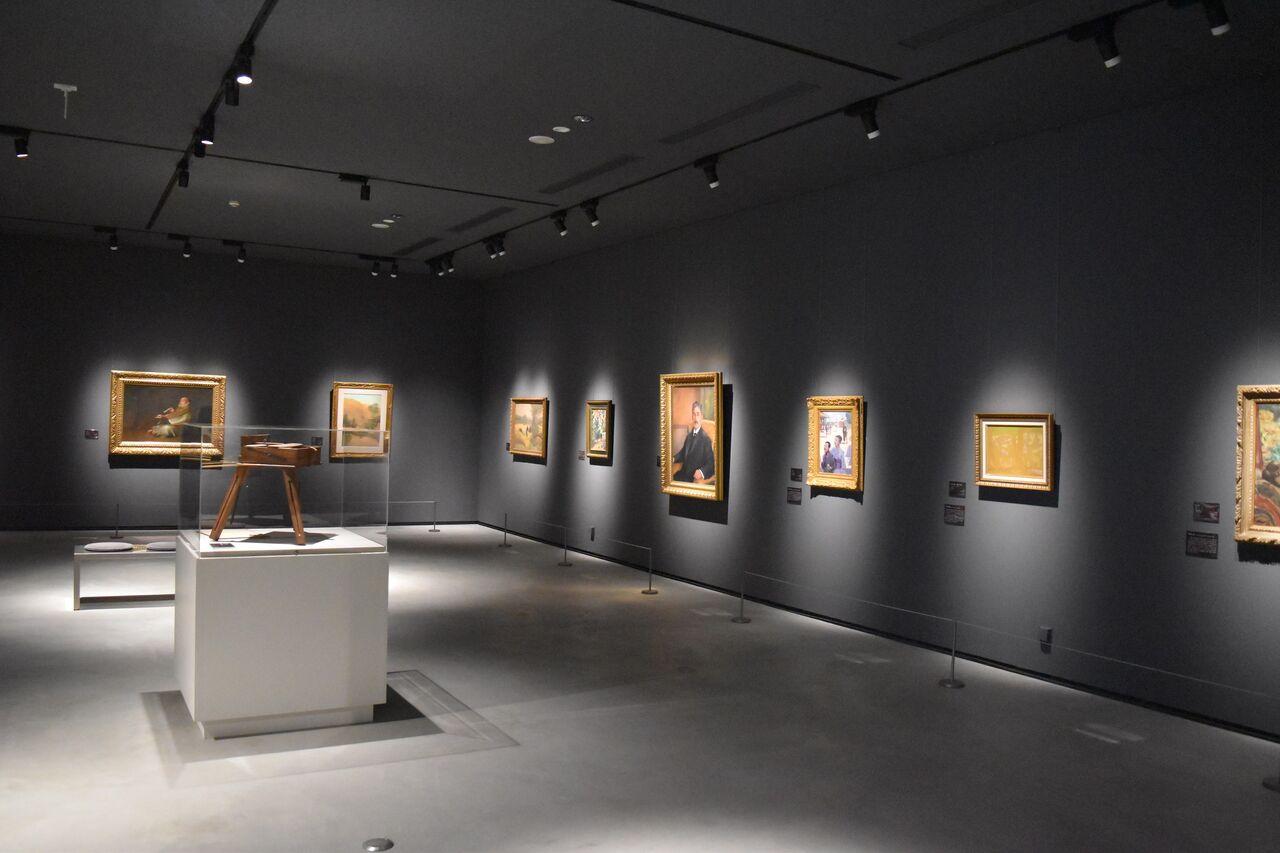希少 岡田三郎助 風景画 フランス風景 ナルミ ナルミ特製 NARUMI