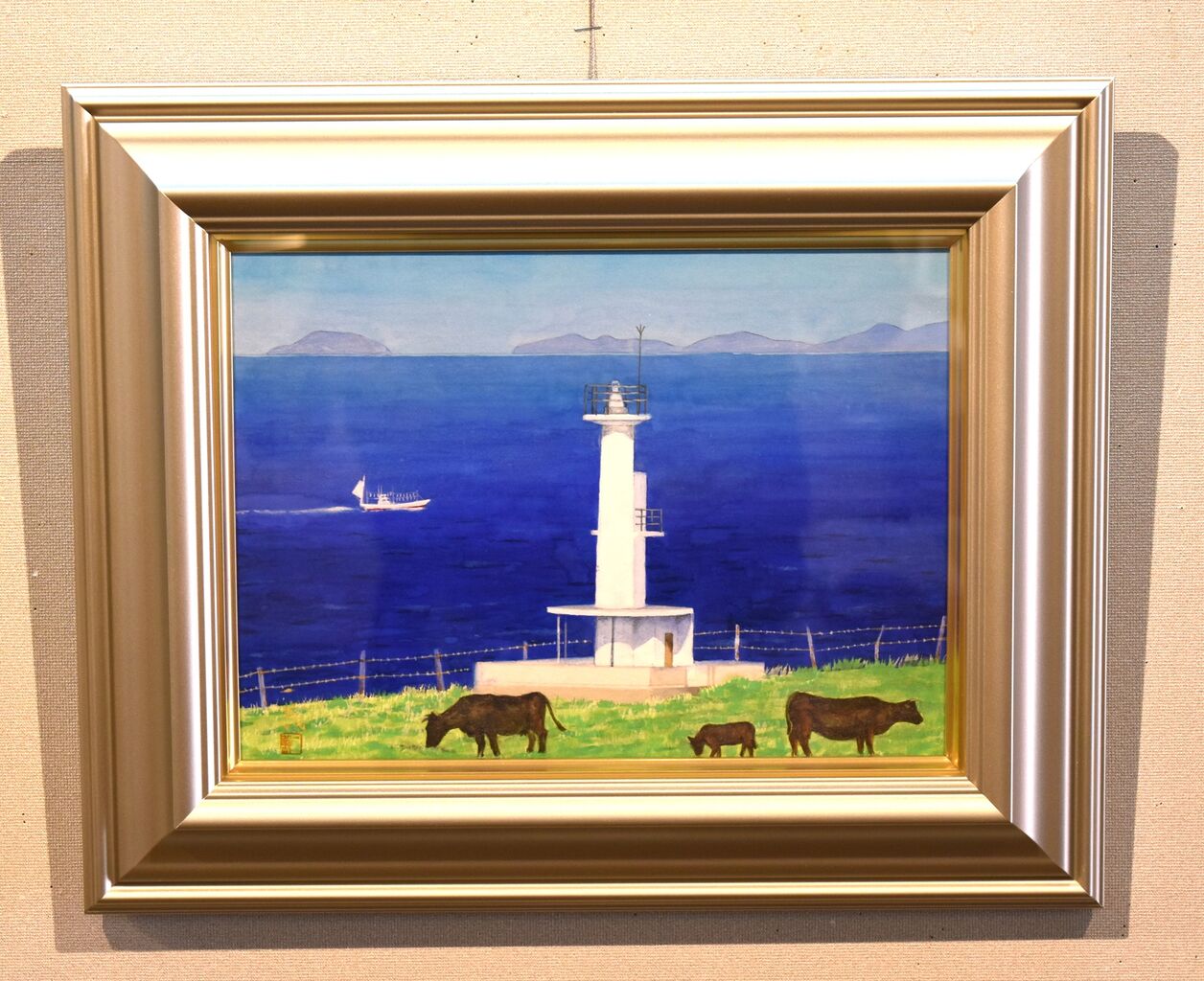 日本画 西岡節子肉筆 日本画 西岡節子肉筆