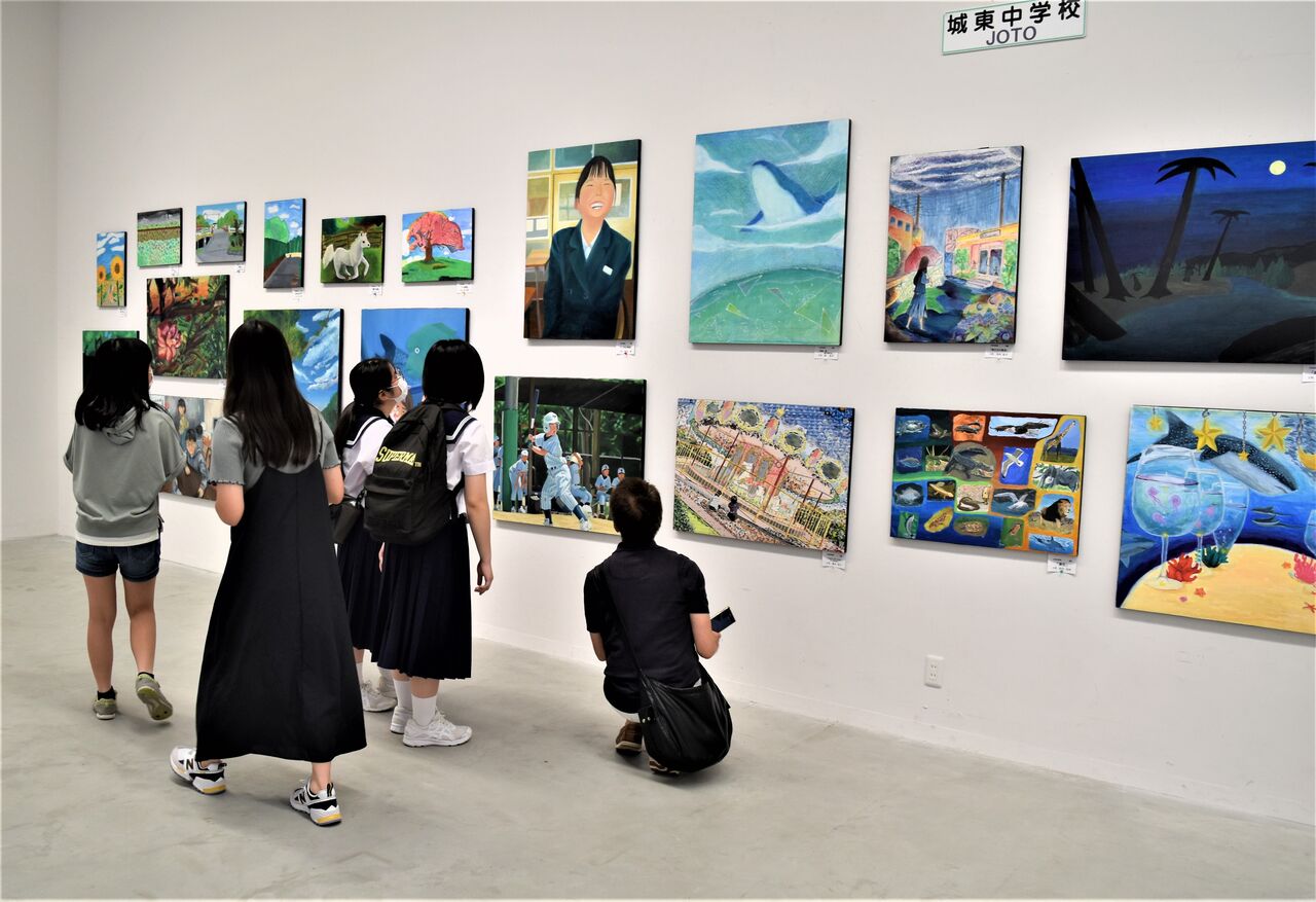 ２０２０ 中学校合同美術部展ー２ Tontonziziiのblog