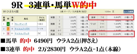 小倉9R