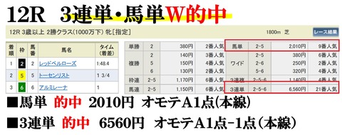 東京12R