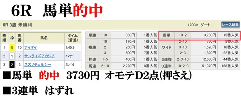 小倉6R