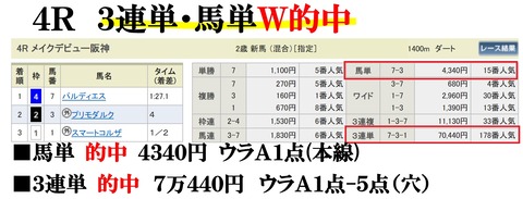 阪神4R