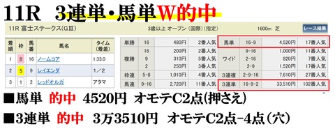 東京11R
