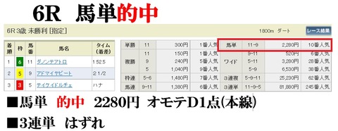 阪神6R