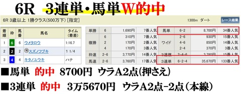 東京6R