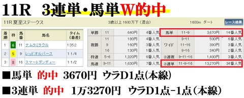 東京11R