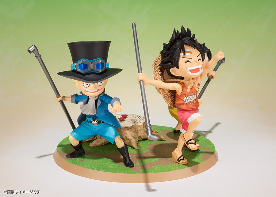 16年3月発売 フィギュアーツzero ルフィ エース サボ 義兄弟の約束 チョッパーマニア ワンピースフィギュア情報