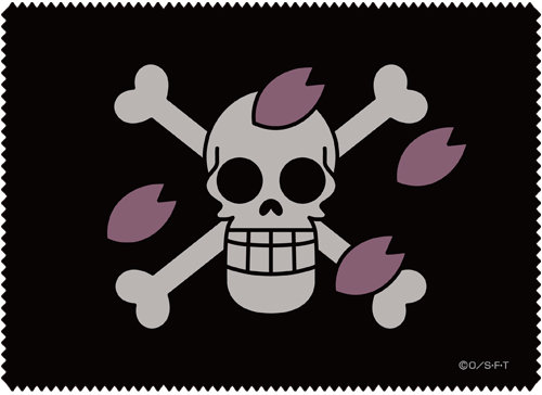 ワンピース クリーナークロス 麦わらの一味海賊旗/ハートの海賊団海賊