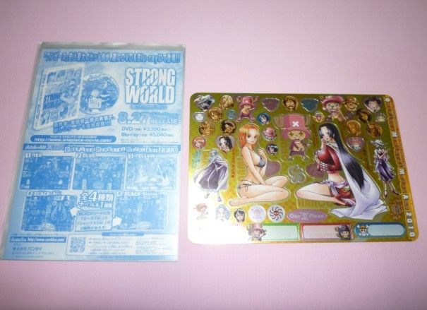 ジャンボカードダス ワンピースメモリアルメタルアート2010
