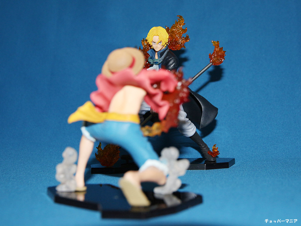 フィギュアレビュー ワンピース アタックスタイリング 炎の三